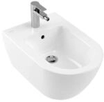 Villeroy & Boch Subway 2.0 Wand Bidet 54000001 weiss, 1 Hahnloch, mit &Uuml;berlauf