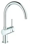 Grohe Minta K&uuml;chenarmatur 32917000 chrom, schwenkbarer Rohrauslauf