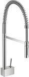 hansgrohe Axor Starck 10820000 K&uuml;chen Armatur Semi-Pro, schwenkbarer Auslauf, chrom