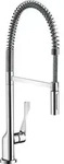 hansgrohe Axor Citterio K&uuml;chenarmatur 39840000 Semi-Pro, Schwenk-Auslauf, chrom