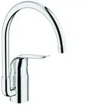 Grohe Sp&uuml;ltischeinhebelmischer Euroeco Special chrom, schwenkbarer Rohrauslauf 