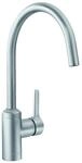 Kludi Bingo Star K&uuml;chenarmatur 428039678 edelstahlfinish, schwenkbarer Auslauf