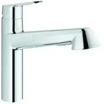 Grohe Sp&uuml;ltisch-Armatur EHM Eurodisc Cosmopolitan chrom, mit herausziehbarer