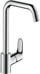 hansgrohe Focus M41 K&uuml;chenarmatur 160 1 jet 31820000 schwenkbarer Auslauf, chrom