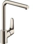 hansgrohe Focus M41 K&uuml;chenarmatur 280 1jet 31817800 Edelstahl-Optik, 3-stufig