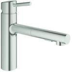 Grohe Concetto K&uuml;chenarmatur 30273DC1 supersteel, mittelhoher Auslauf