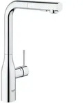 Grohe Essence K&uuml;chenarmatur 30270000 chrom, mit herausziehbarer Sp&uuml;lbrause