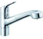 Kludi Objekta K&uuml;chenarmatur 325810575 chrom, schwenkbar, herausziehbare Brause