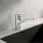 Hansa K&uuml;chenarmatur Hansamix 01142283 chrom, schwenkbarer Auslauf