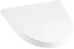 Geberit Flow Urinaldeckel 575905000 Scharniere Edelstahl verchromt, mit