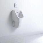 Duravit D-Code Urinal 0829300000 f&uuml;r 1/2 Zoll Anschluss, ohne Fliege, Wei&szlig;