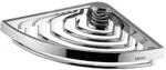 Keuco Eckseifenkorb 24943010000 verchromt, abnehmbar, Schenkell&auml;nge 14 cm