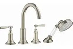 hansgrohe Axor Montreux Fertigmontageset 16550820 4-Loch-Wannenrandarmatur, Ausladung