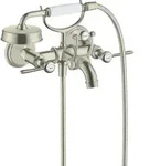 hansgrohe Axor Montreux Wannen-Zweigriff-Armatur 16551820 AP, Ausladung 224mm, mit