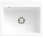 Villeroy und Boch Subway Fl&auml;chenb&uuml;ndige Sp&uuml;le 33091FKG mit Ablaufgarnitur und