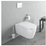 Duravit Me by Starck Wand-Tiefsp&uuml;l-WC Rimless&reg; Set 45290900A1 mit WC-Sitz, wei&szlig;