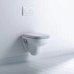 Duravit D-Code Wand Tiefsp&uuml;l WC 2211092000 wei&szlig;, HygieneGlaze, Compact