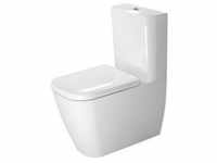 Duravit Happy D.2 Stand Tiefspül WC 2134092000 weiss, mit HygieneGlaze