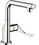 Axor Citterio Select K&uuml;chenarmatur 39860000 chrom, schwenkbarer Auslauf