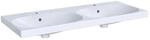 Geberit Acanto Doppelwaschtisch 500627018 120 x 48,2 cm, mit Hahnl&ouml;chern, mit
