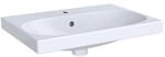 Geberit Acanto Waschtisch 500631018 60 x 42,2 cm, mit Hahnloch, mit &Uuml;berlauf, wei&szlig;
