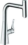 hansgrohe Metris Select 240 K&uuml;chenarmatur 14857000 chrom, schwenkbar,