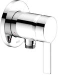 Keuco IXMO Solo Brausearmatur 59552019501 mit Schlauchanschluss, Unterputz, chrom