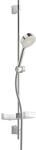 Hansa Hansabasicjet Brausestangen-Set 44670113 920 mm, Handbrause einstrahlig,