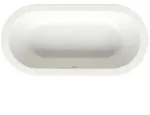 Bette BetteStarlet Oval Badewanne 2745-440PLUS 195x95x42cm, Glasur, snow