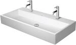 Duravit Vero Air Waschtisch 2350100072 wei&szlig;, 100x47cm, 2 Hahnl&ouml;cher, geschliffen