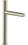 hansgrohe Axor Uno 260 Waschtischarmatur 45004820 brushed nickel, Zerogriff, mit
