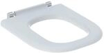 Geberit Renova Comfort WC-Sitzring 572840000 wei&szlig;, barrierefrei, eckig, Befestigung