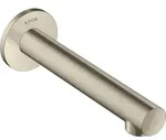 Axor Uno Wanneneinlauf 45410820 Brushed Nickel, gerade, Wandmontage