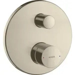 Axor Uno Wannenarmatur 45405820 Brushed Nickel, mit Zerogriff, Unterputz