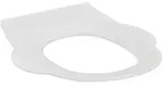 Ideal Standard Contour 21 WC-Sitzring S454201 Scharniere Edelstahl, wei&szlig;