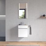 Duravit Vero Air M&ouml;belhandwaschbecken 0724450000 weiss, 45x35cm, mit Hahnloch...