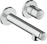 Axor Uno Select Wand Waschtischarmatur 45112000 chrom, Ausladung 165mm