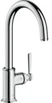 hansgrohe Axor Montreux K&uuml;chenarmatur 16580000 chrom, Schwenkbereich einstellbar