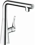 hansgrohe Metris Select 260 K&uuml;chenarmatur 14847000 chrom, schwenkbarer Auslauf