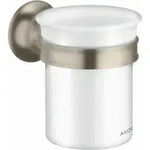 hansgrohe Zahnbecher Axor Montreux 42134820 Keramik, Halter Metall, brushed...