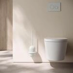 Hewi Serie 477 WC-B&uuml;rstengarnitur 4772010099 zur Wandmontage, Wei&szlig;