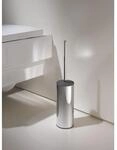 KEUCO Moll Toilettenb&uuml;rstengarnitur 0496900101 mit Metallgeh&auml;use, B&uuml;rste mit