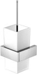 Steinberg Serie 460 Toilettenb&uuml;rstengarnitur 4602903 Glas satiniert, chrom, Messing