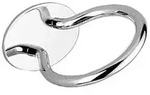 Keuco F&ouml;nhalter Universal 04996010000 links, verchromt