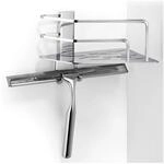 Giese Seaside Duschkorb 30782-02 Eckmodell, mit Haken und Wischer, chrom