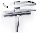Giese Newport Duschkorb 30820-02 chrom, f&uuml;r Rasierer,mit Haken und Wischer