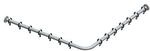 Keuco Plan Brausevorhangstangen Set 14939011000 f&uuml;r Eck Dusche 100 x 100 cm, chrom
