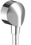 hansgrohe Wandanschluss 27454000 ohne Kugelgelenk und R&uuml;ckflussverhinderer, chrom