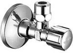 Schell Comfort Eckventil 049170699 chrom, 1/2", mit ASAG, mit Schubrosette