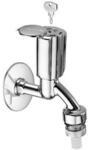 Schell Secur Auslaufventil 033520699 G 1/2 AG, verchromt, Griff abschlie&szlig;bar